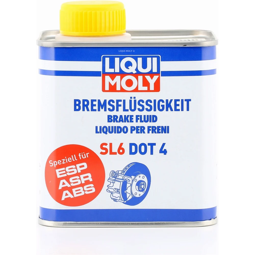 Тормозная жидкость LIQUI MOLY Bremsflussigkeit SL6 DOT 4 3086