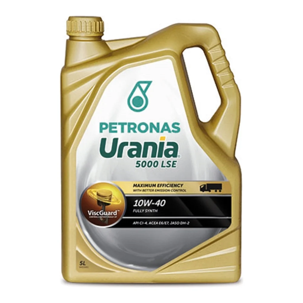 Синтетическое моторное масло Petronas URANIA 5000 LSE 10W-40, CI-4, API CI-4, ACEA E6, E7, JASO DH-2 71711MK2EU