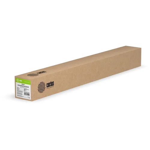 Холст Cactus CS-MC400-106715, для струйной печати, 1067мм х 15м, втулка 50.8мм (2"), 400г/м2, белый, фактура хлопок