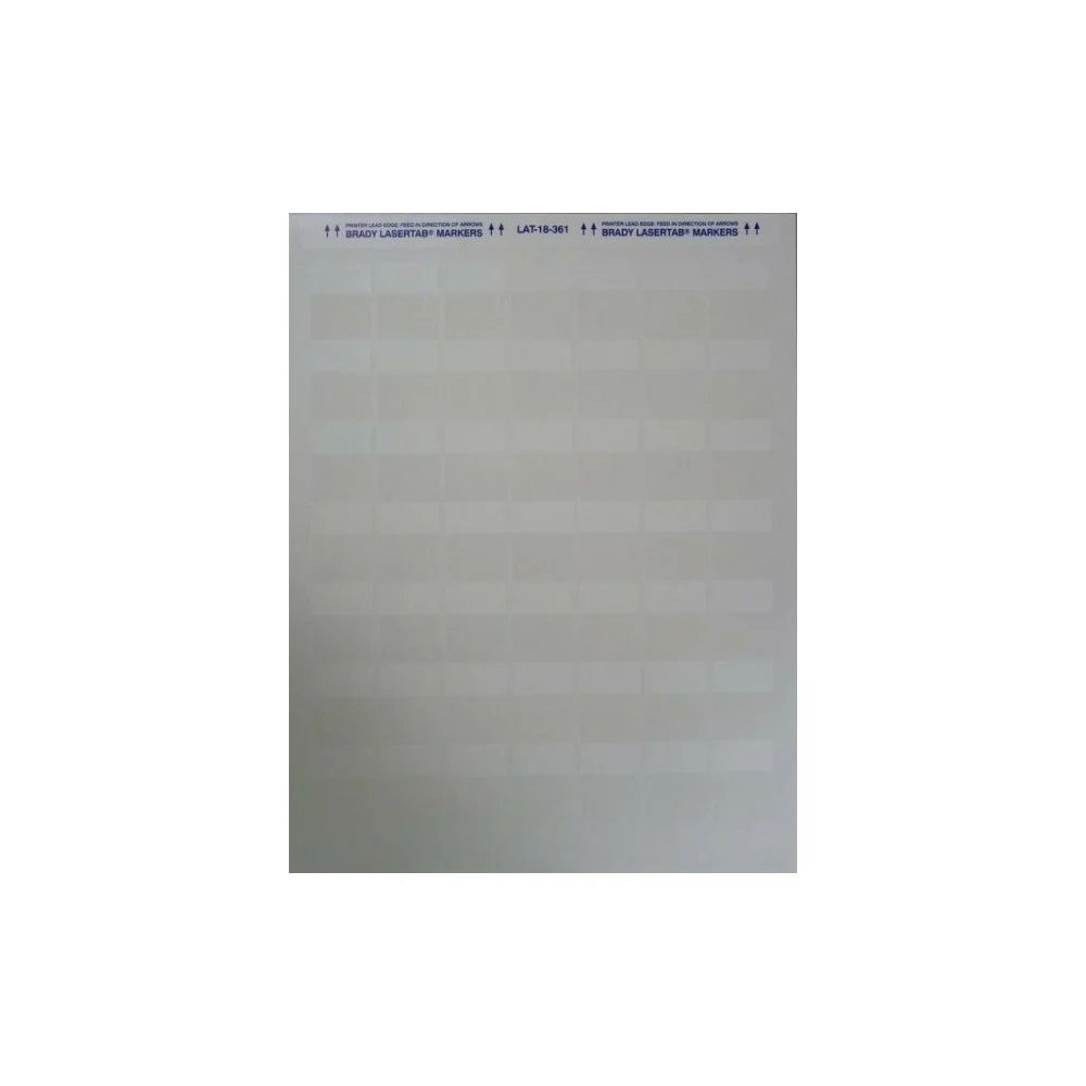 Этикетки BRADY LAT-18-361-1 brd24570