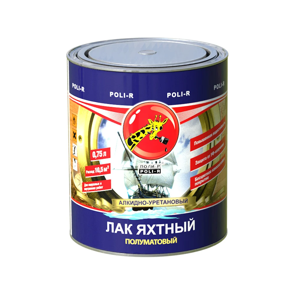 Яхтный лак Poli-R 11807