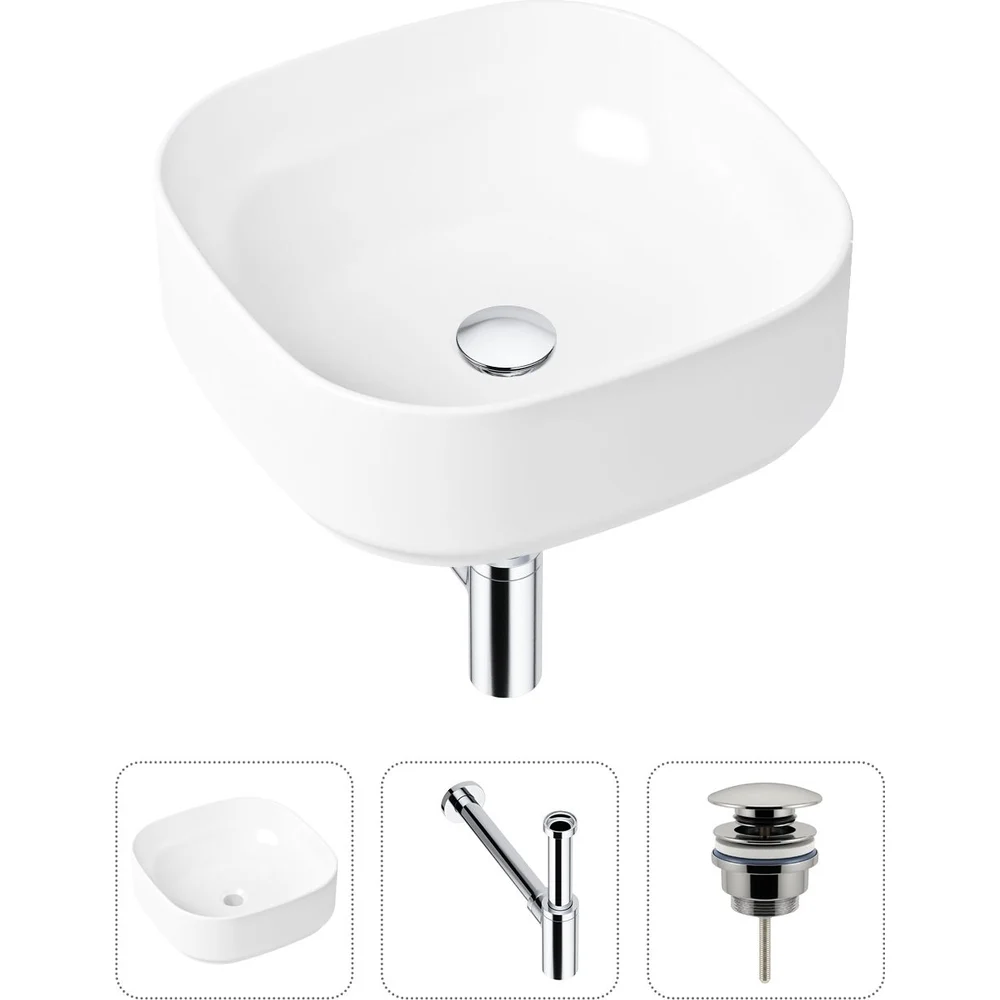 Накладная раковина для ванной Lavinia Boho Bathroom Sink Slim 21520222