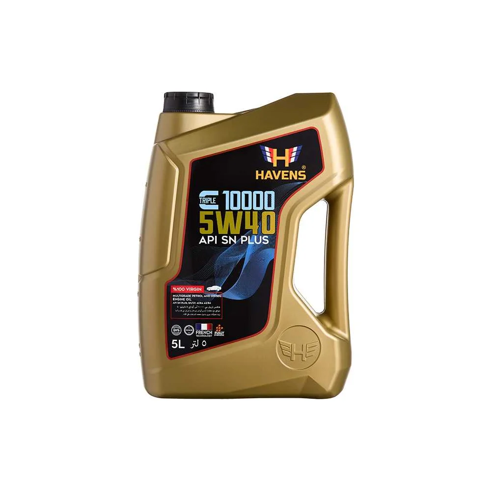 Масло HAVENS Triple C SAE 5W40 API SN PLUS, SN/CF, ACEA A3/B4 HTC5W40SNP5