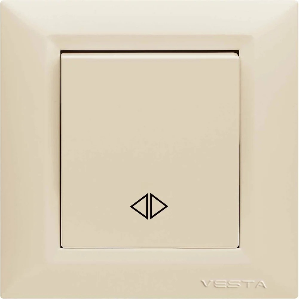 Реверсивный промежуточный выключатель Vesta Electric Roma FVK010120MLK