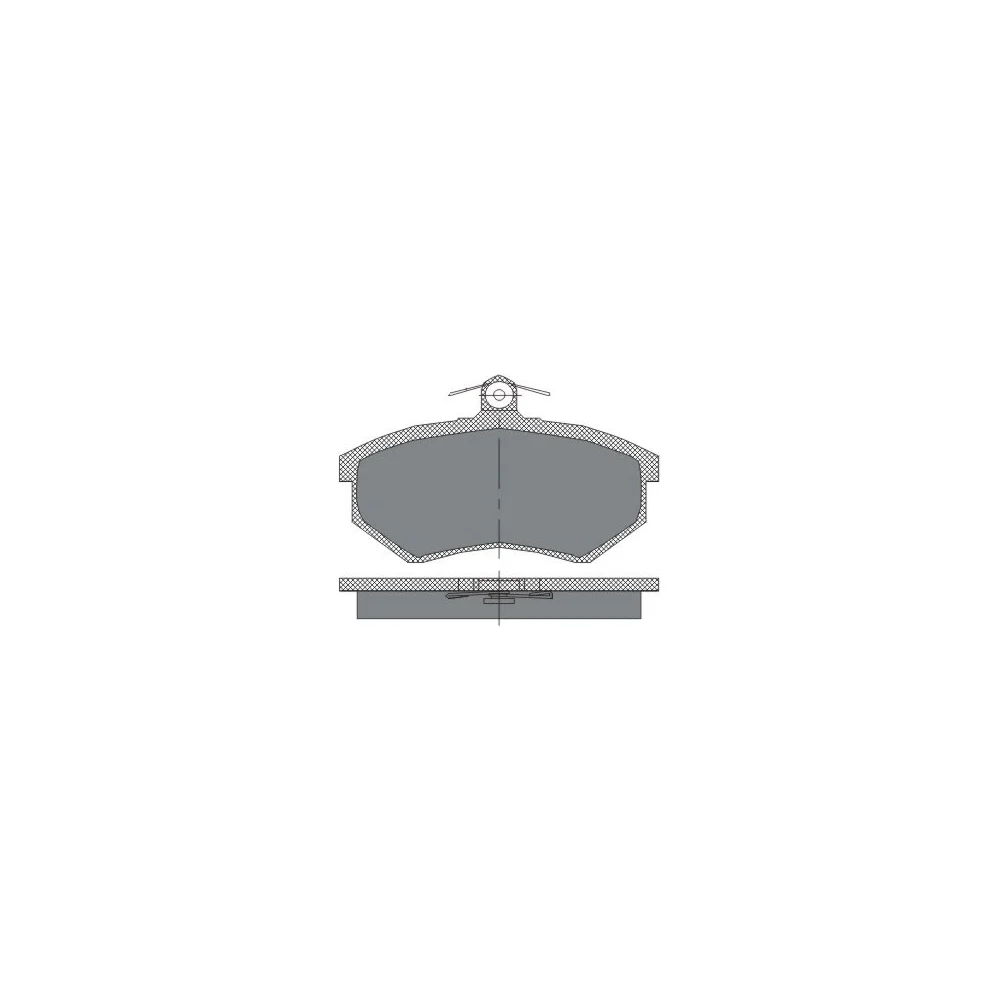 Тормозные колодки SCT SP 176 SP176