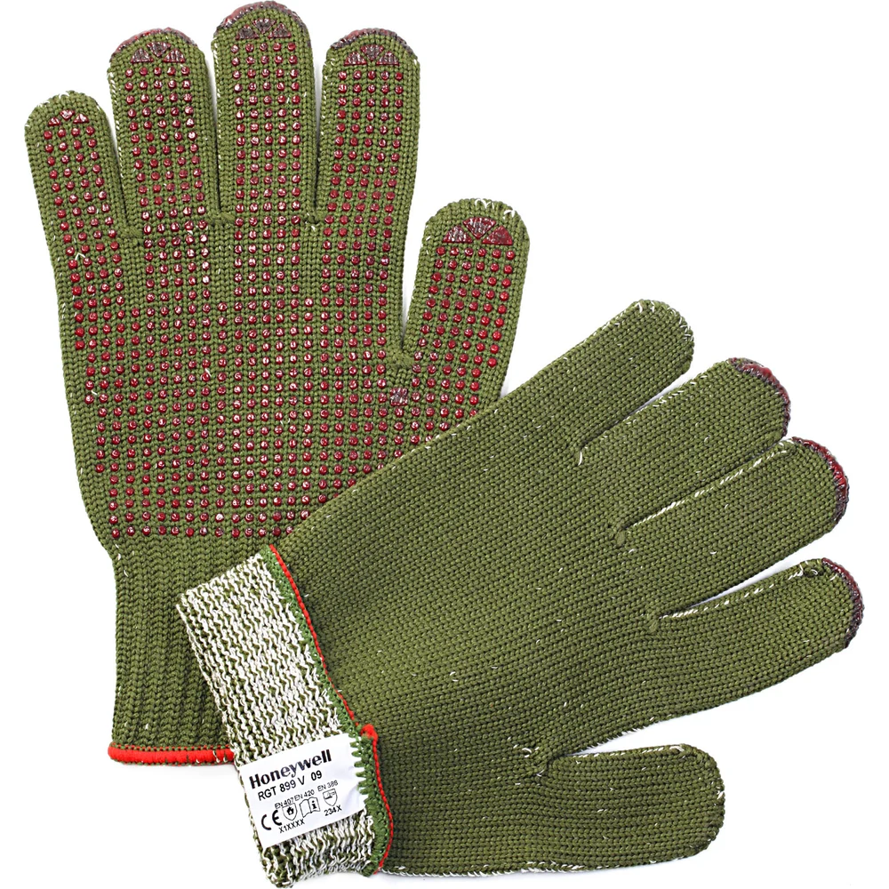 Противопорезные перчатки Honeywell RESISTOP GRIP GREEN RGT899V-9