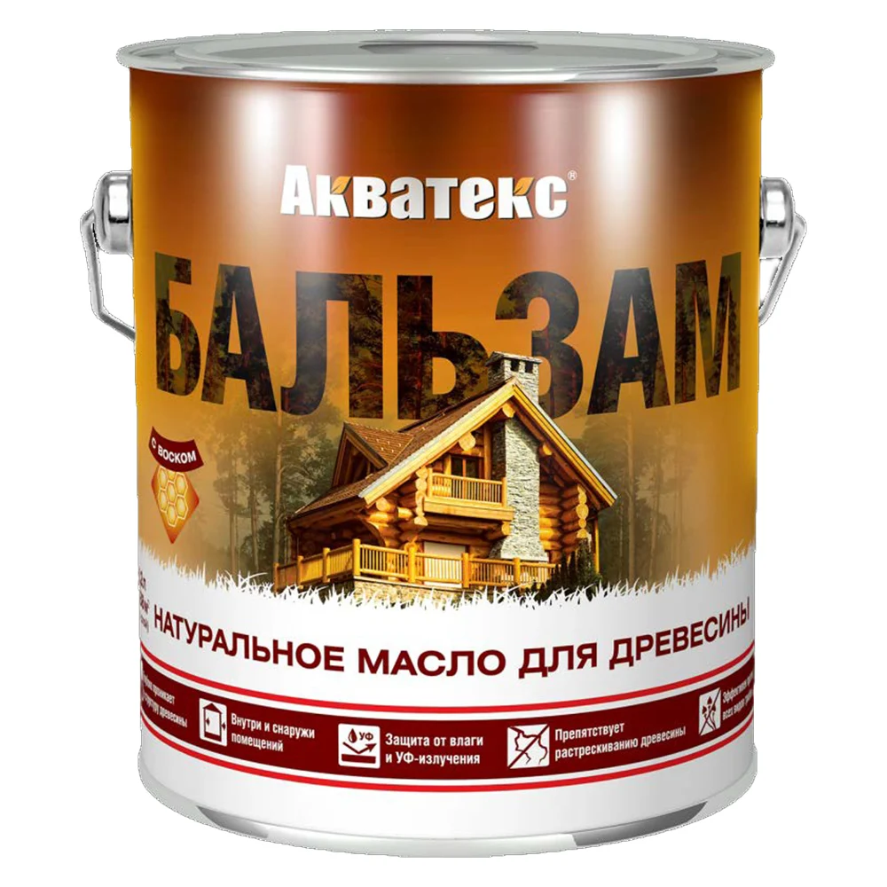 Масло для древесины АКВАТЕКС БАЛЬЗАМ 260525