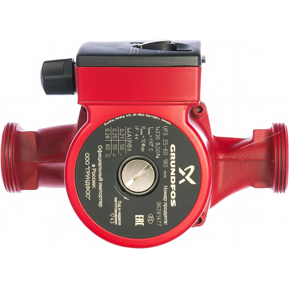 Циркуляционный насос Grundfos UPS 25-60 180 98368443