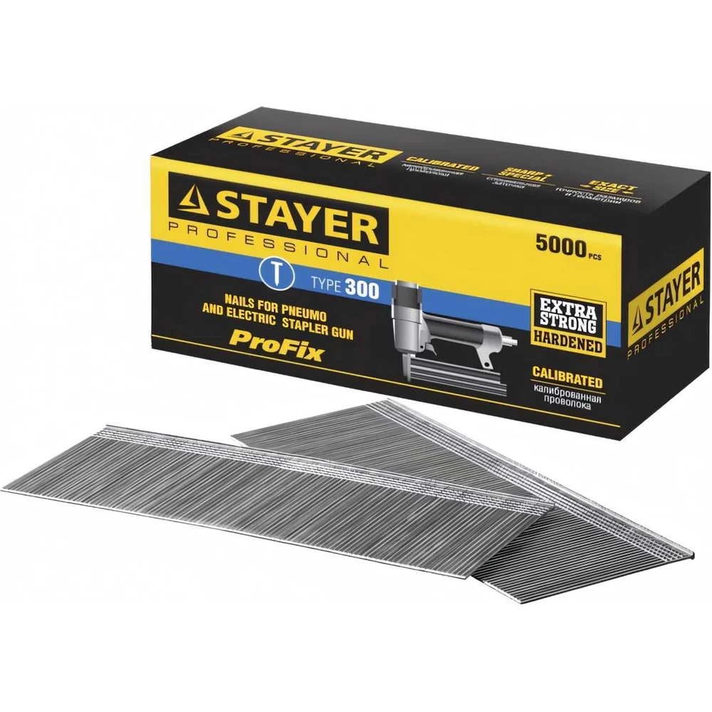 Особотвердые гвозди STAYER PROFESSIONAL тип 300 50 мм (5000 шт.) 31530-50
