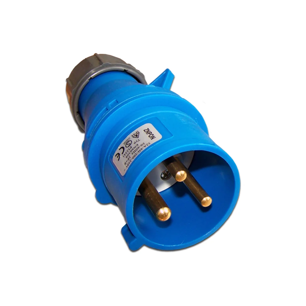 Разборная электрическая кабельная вилка LANMASTER LAN-IEC-309-32A1P/M