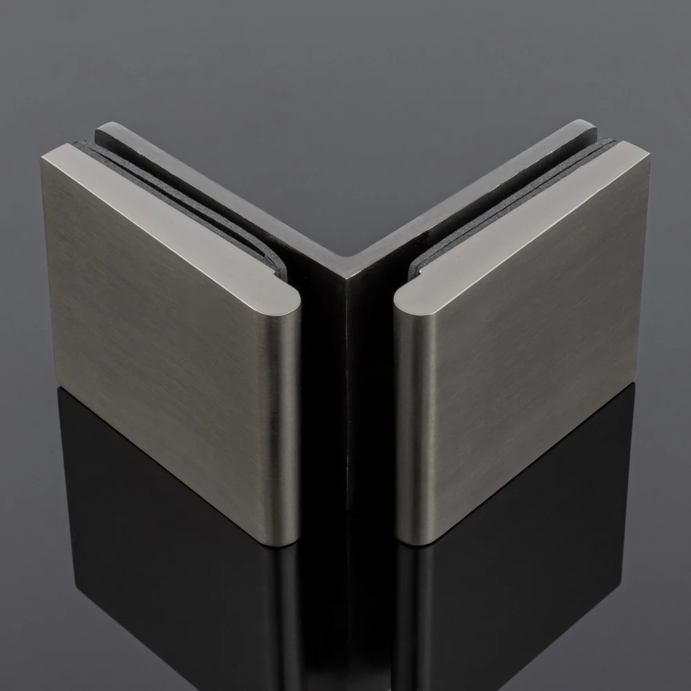 Коннектор стекло-стекло SERVICE PLUS K03-201GRF/brass