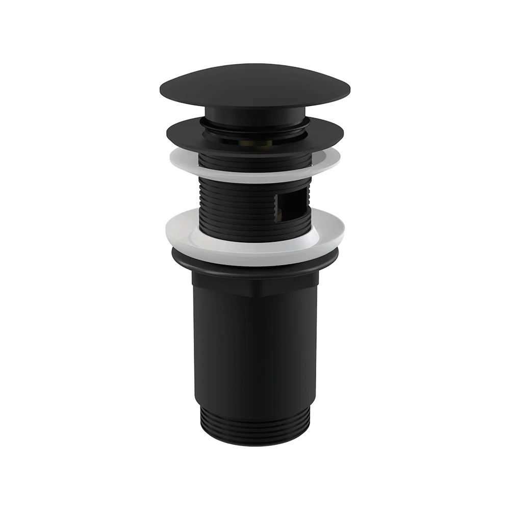 Донный клапан сифона для умывальника Alcadrain A392BLACK 00047341