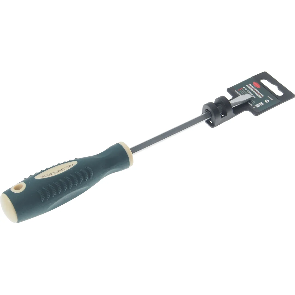 Магнитная шлицевая отвертка Rockforce Profi RF-70180150(27185)