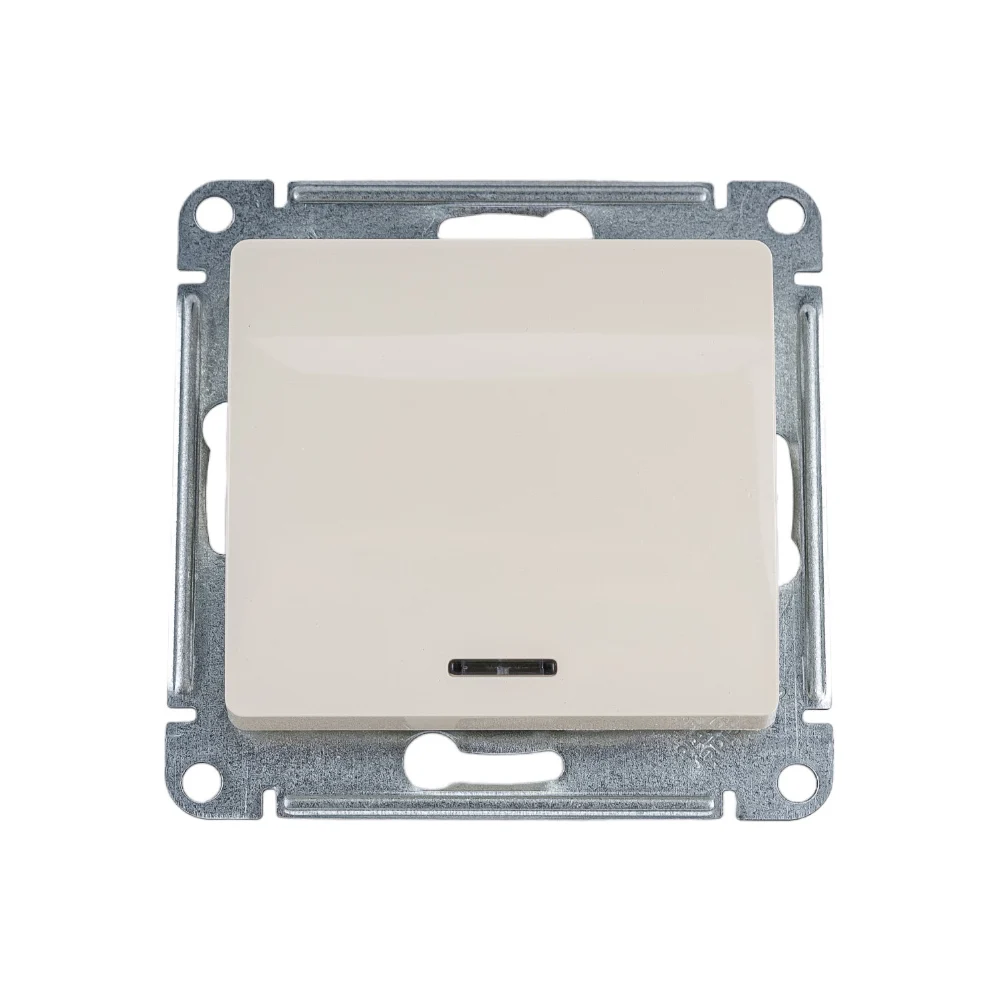 Одноклавишный механизм переключателя Systeme Electric GLOSSA GSL000263