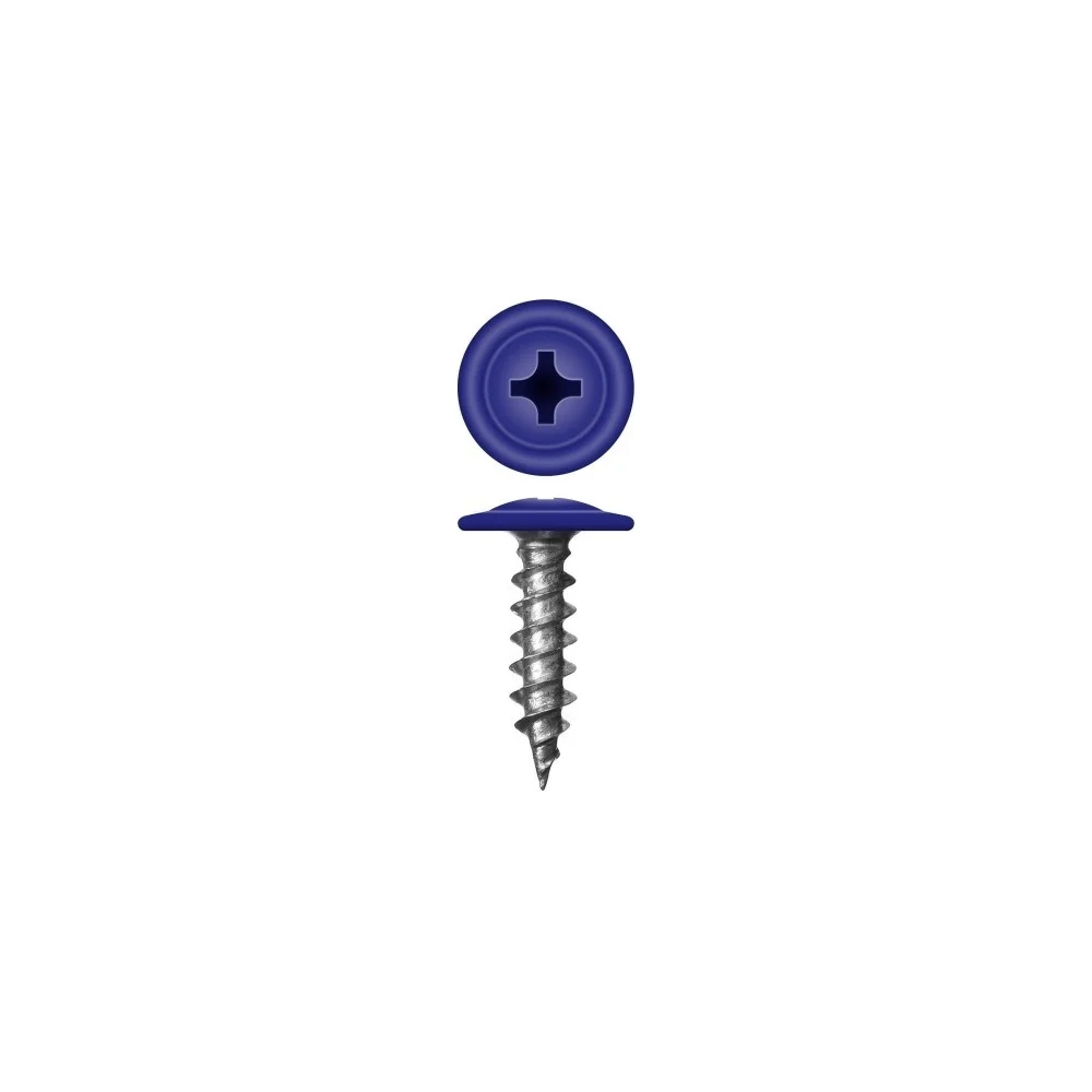 Винт HARDWEX ТМ HWX1-SP-4.2x25 мм, RAL 5002 (500 шт.) 2500000001444