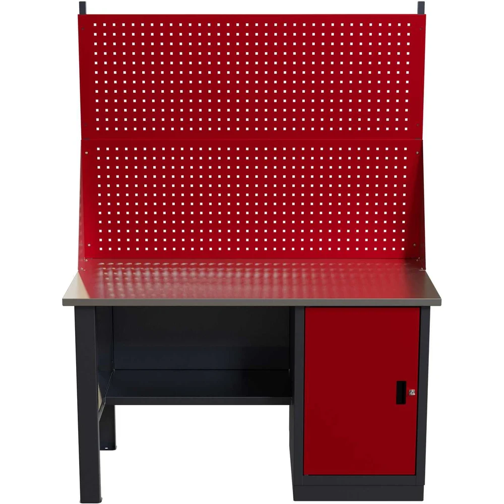 Слесарный однотумбовый верстак IRONMEBEL worky WK-0 M-IM00125K