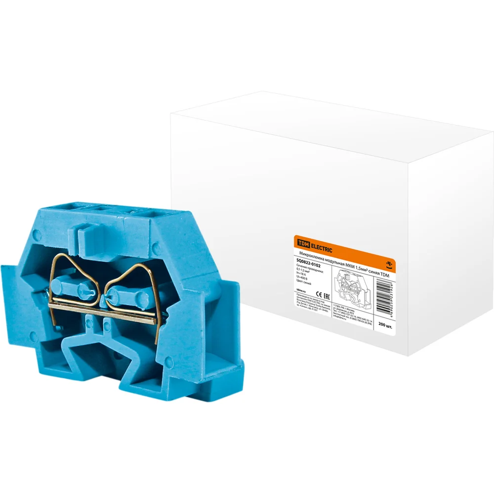 Модульная микроклемма TDM ELECTRIC МКМ SQ0822-0102