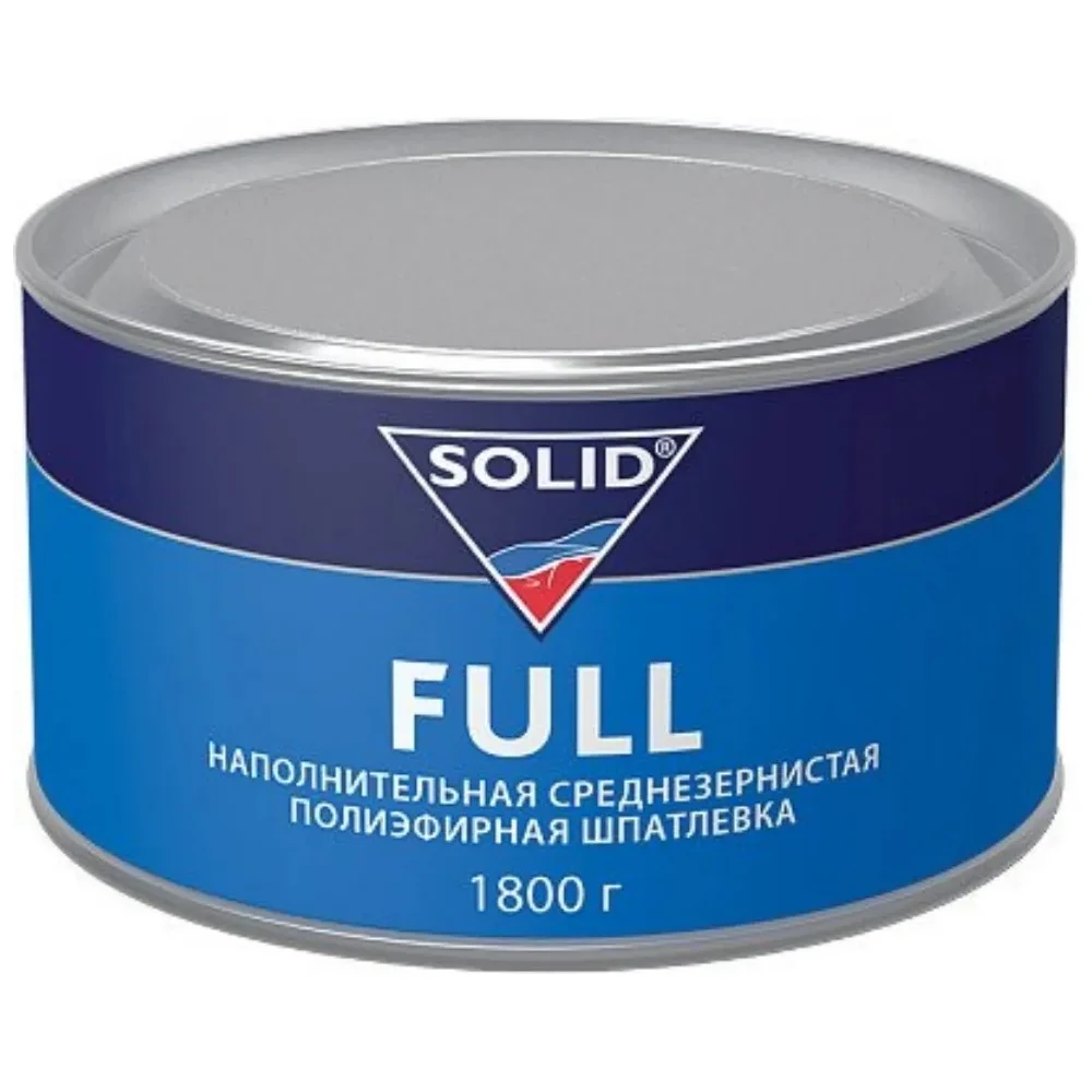 Наполнительная среднезернистая шпатлевка SOLID FULL 311.1800