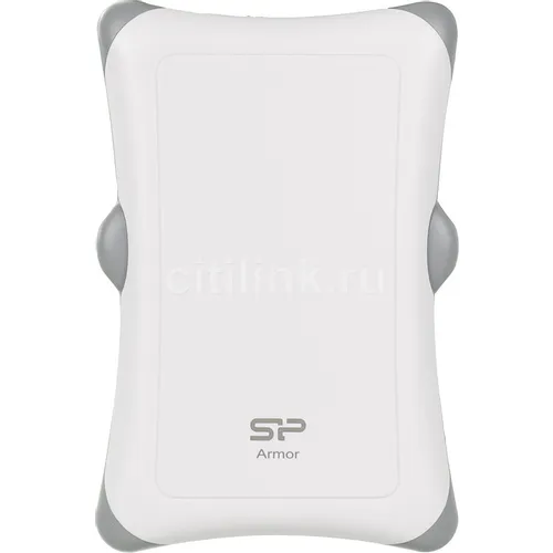 2ТБ Внешний диск HDD Silicon Power Armor A30 SP020TBPHDA30S3W, USB 3.0, белый
