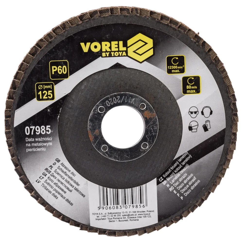 Лепестковый диск VOREL 7985