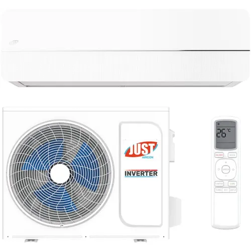 Сплит-система инверторная JUST AIRCON Silvery JAC-09HPSIA/CGS настенная, до 25м2, 9000 BTU, (комплект из 2-х коробок)