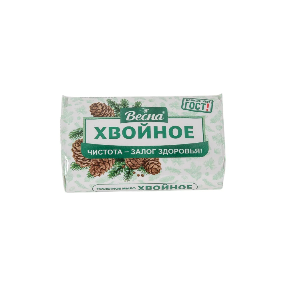 Хвойное туалетное мыло ВЕСНА 6259