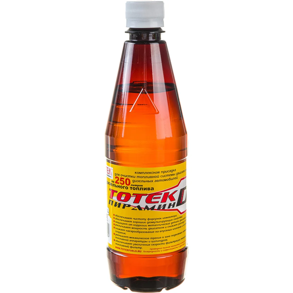 Очиститель форсунок дизельного двигателя ТОТЕК Пирамин-Д на 250 л PIRD05250