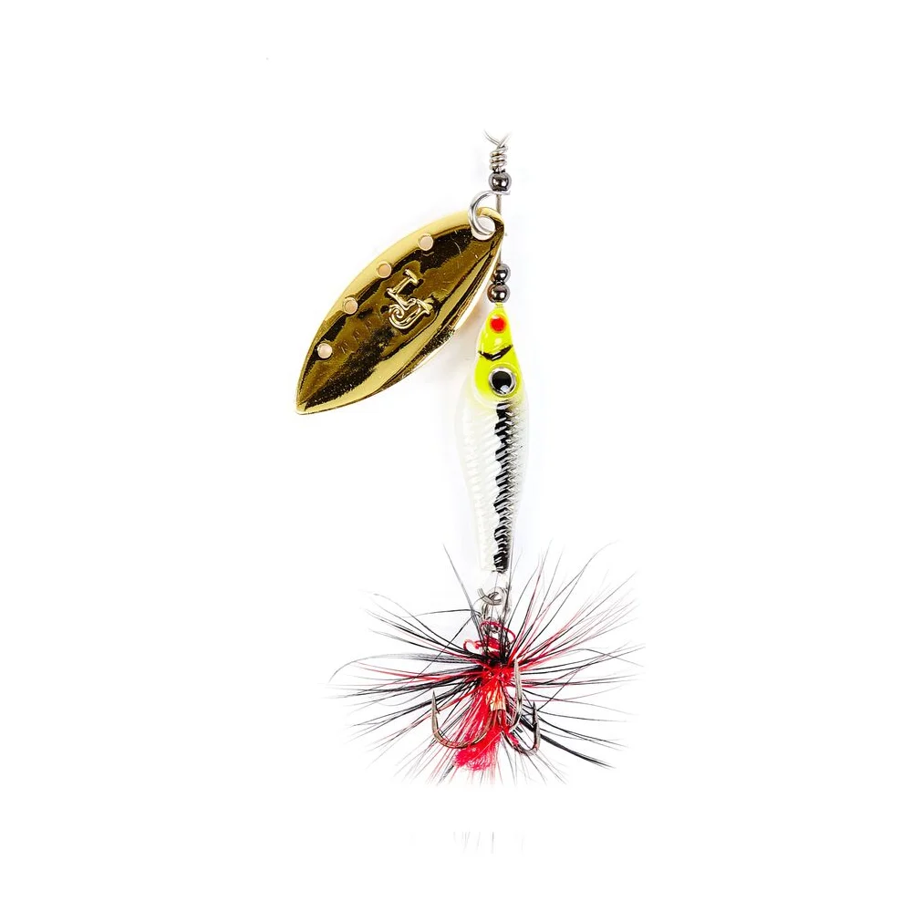 Вращающаяся блесна Lucky John TRIAN BLADE LONG LJTBL9-004