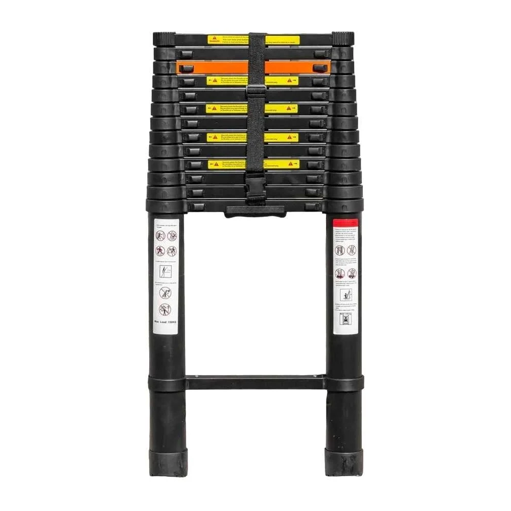 Телескопическая алюминиевая бытовая лестница Rockforce RF-UP540