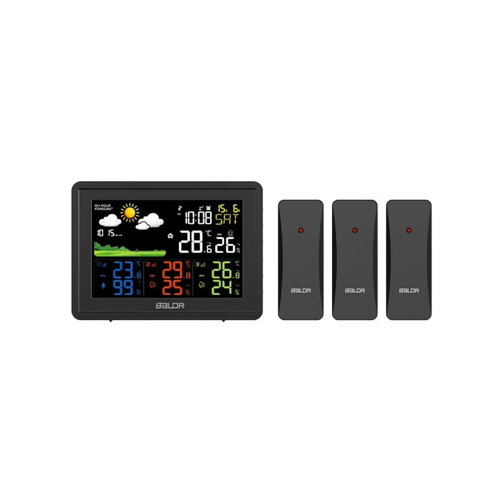 Беспроводная метеостанция BALDR B0359WST4H4PR-BLACK